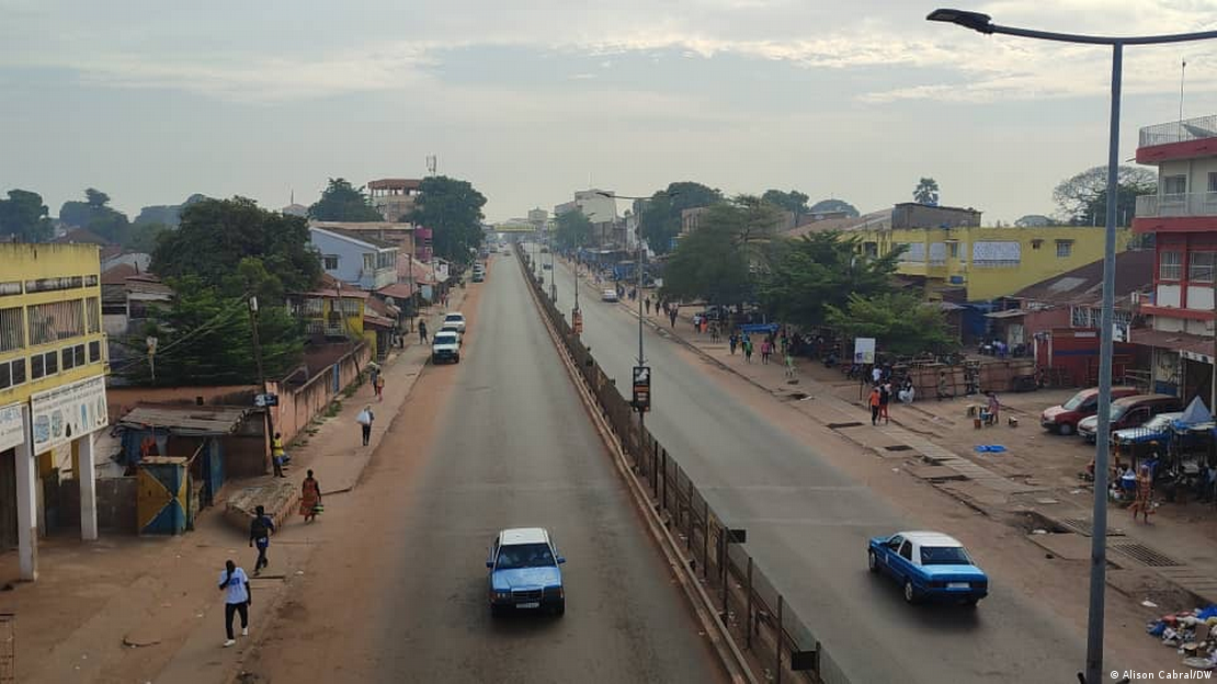 Nesta imagem, Bissau, a capital guineense Nesta imagem, Bissau, a capital guineense