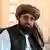 Msemaji wa utawala wa Taliban nchini Afghanistan Bilal Karimi akizungumza wakati wa mahojiano maalum mjini Kabul mnamo Mei 26,2022
