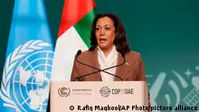 COP28 Klimakonferenz in Dubai | Kamala Harris 