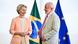 El presidente brasileño, Luiz Inácio Lula da Silva, recibió en junio en el Palacio Planalto en Brasilia, a la presidenta de la Comisión Europea, Ursula von der Leyen, para hablar sobre un posible acuerdo entre Mercosur y la Unión Europea. (Archivo 06.06.2023) El presidente brasileño, Luiz Inácio Lula da Silva, recibió en junio en el Palacio Planalto en Brasilia, a la presidenta de la Comisión Europea, Ursula von der Leyen, para hablar sobre un posible acuerdo entre Mercosur y la Unión Europea. (Archivo 06.06.2023)