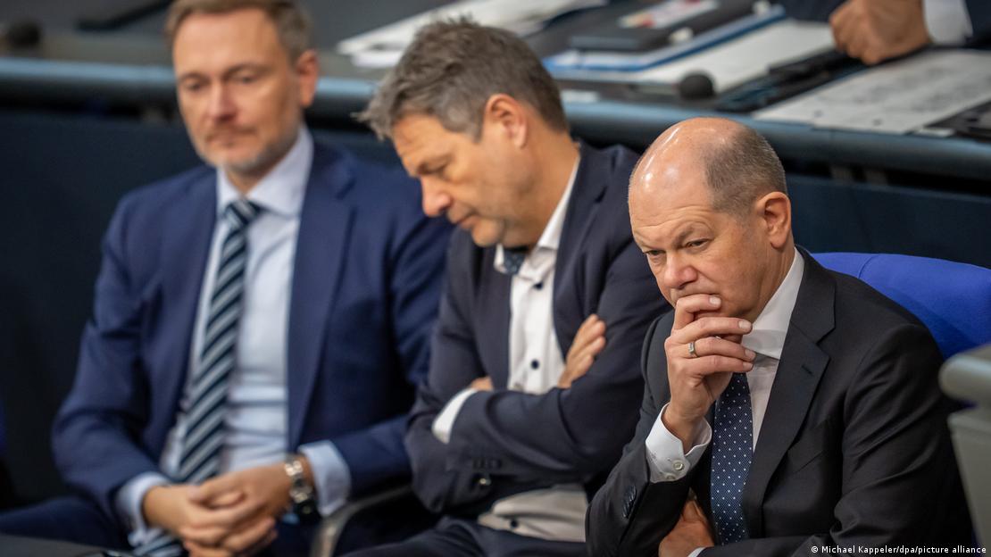 Koalicija bez saglasnosti: Kristijan Lindner (FDP), Robert Habek (Zeleni) i Olaf Šolc (SPD)