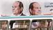 Smiling Egyptian President Abdel Fattah el-Sissi on a billboard on the side of a street Smiling Egyptian President Abdel Fattah el-Sissi on a billboard on the side of a street