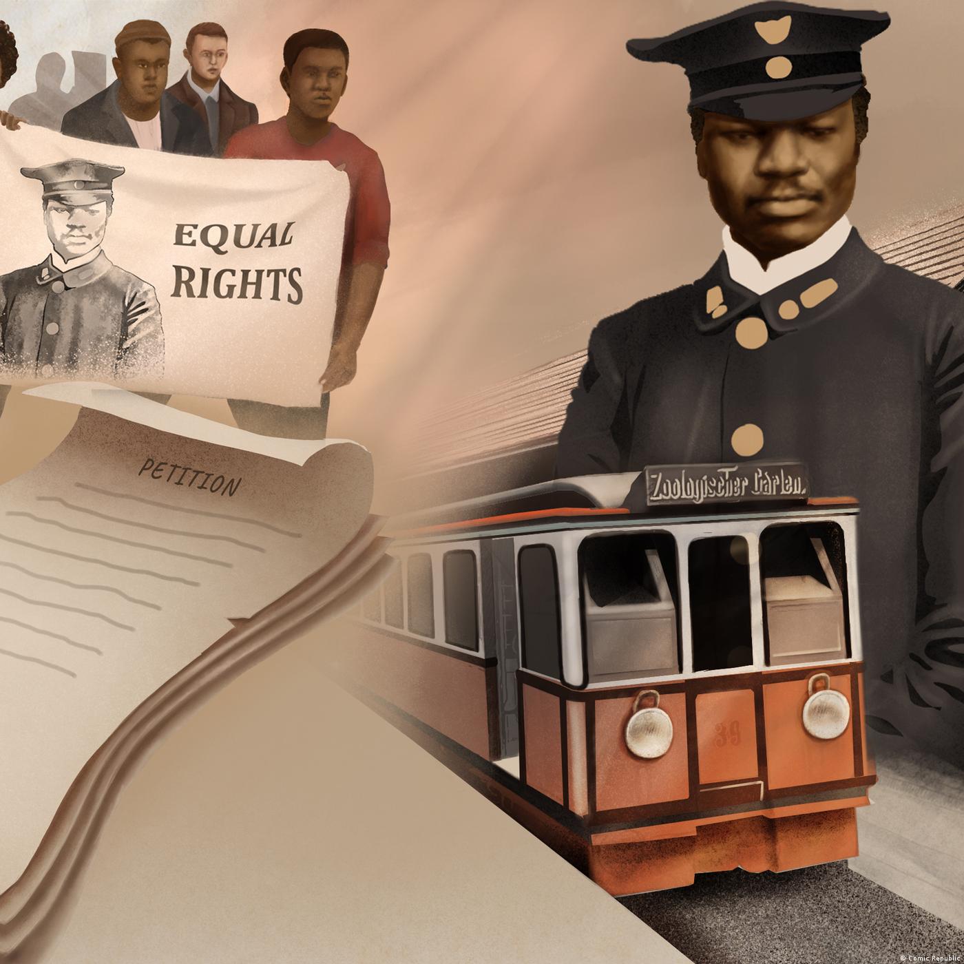 Quane Martin Dibobe: From exhibit to anti-colonial activist