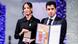 Los hijos de Mohammadi recibieron el premio en nombre de su madre. Los hijos de Mohammadi recibieron el premio en nombre de su madre.