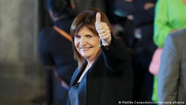 Patricia Bullrich, ministra de Seguridad. Patricia Bullrich, ministra de Seguridad.