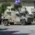 Westjordanland | Gepanzertes Fahrzeug der israelischen Armee in der Stadt Nablus, Westjordanland 