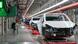 Línea de ensamblaje en una fábrica de automóviles en Estados Unidos. Línea de ensamblaje en una fábrica de automóviles en Estados Unidos.