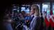 Former Estonian Prime Minister Kaja Kallas stands in front of a microphone at a European Union leaders' summit in Brussels Former Estonian Prime Minister Kaja Kallas stands in front of a microphone at a European Union leaders' summit in Brussels