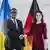 German Foreign Minister Annalena Baerbock with her Rwandan counterpart Vincent Biruta