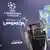 Pokal der UEFA Champions League bei Achtelfinal-Auslosung