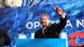Sali Berisha, ish-kryeministër i Shqipërisë duke folur para protestuesve para parlamentit në Tiranë Sali Berisha, ish-kryeministër i Shqipërisë duke folur para protestuesve para parlamentit në Tiranë