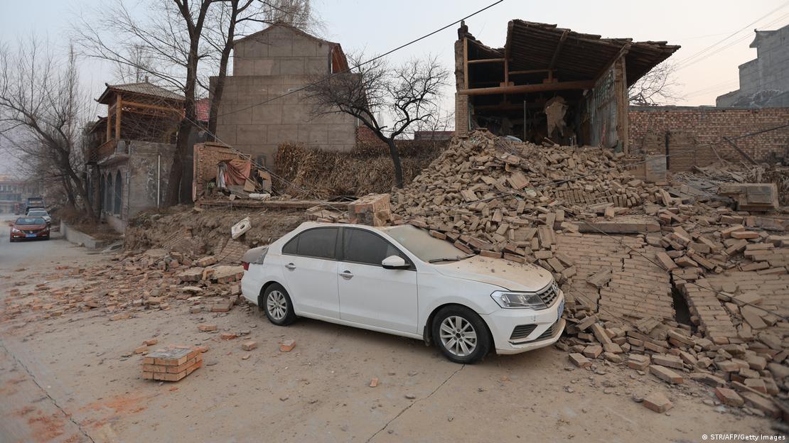 China | Zerstörung nach Erdbeben in Gansu Provinz
