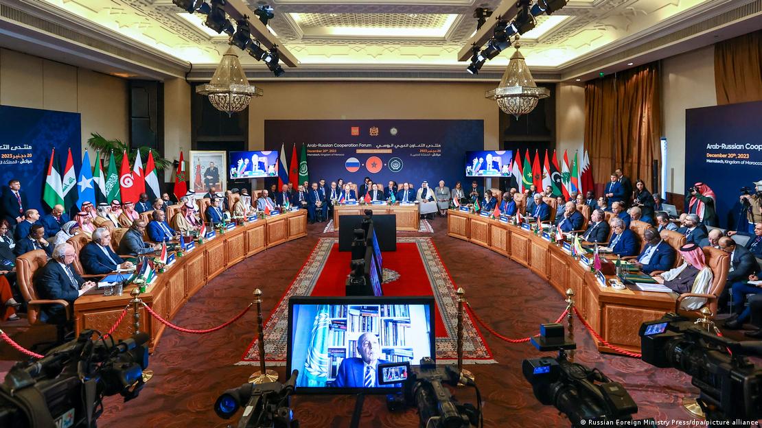 نشست مجمع همکاری عرب و روسیه در مراکش