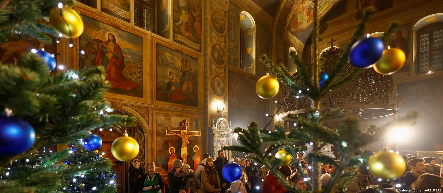 乌克兰首次在12月25日庆祝圣诞节