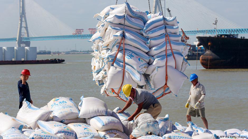 Soja iz Brazila je, između ostalog, veoma tražena roba u Kini (na fotografiji luka Nantong)