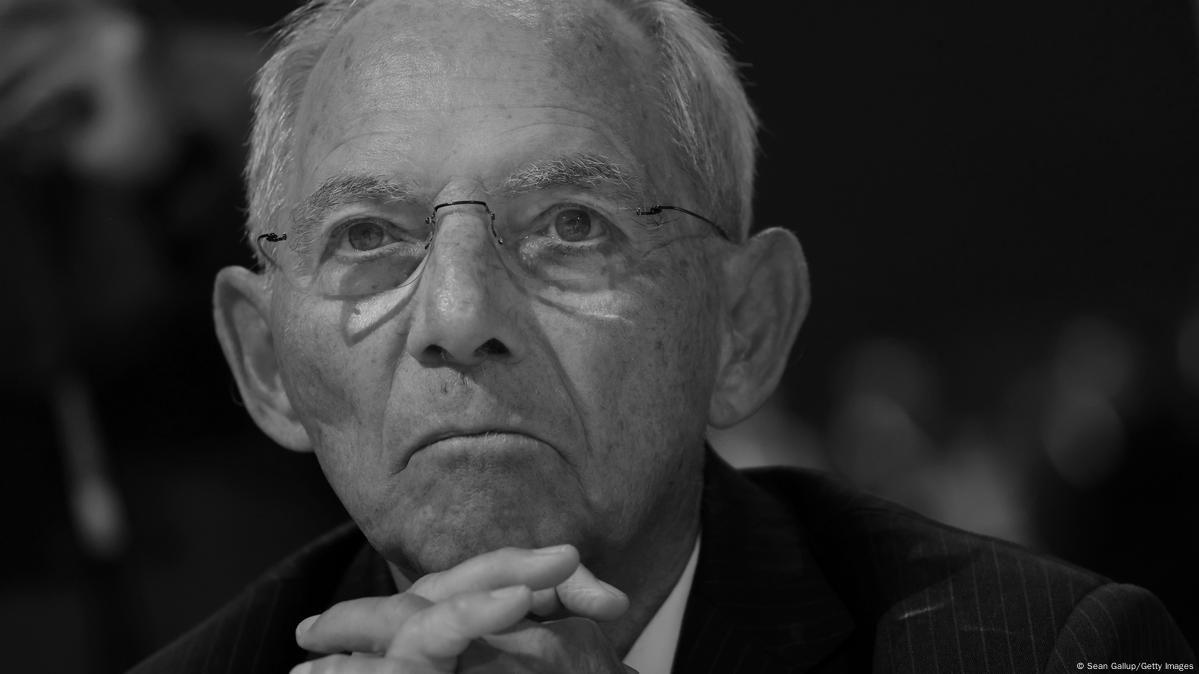 Wolfgang Schäuble A veteran heavyweight of German politics DW 12