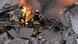 A firefighter works at the site of a Russian missile strike, in Kharkiv, Ukraine, on December 29, 2023 A firefighter works at the site of a Russian missile strike, in Kharkiv, Ukraine, on December 29, 2023