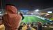 Football fans wait in the stands for a match to begin in Saudi Arabia Football fans wait in the stands for a match to begin in Saudi Arabia