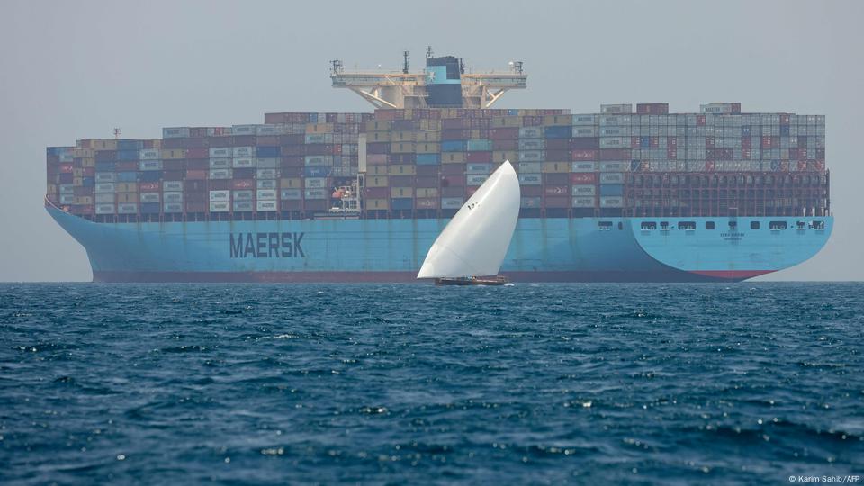 Portacontenedores de Maersk.