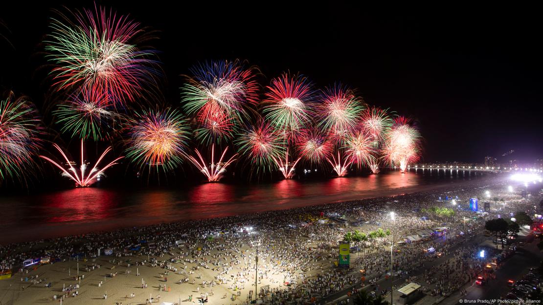 Fishekzjarre në Rio de Janeiro