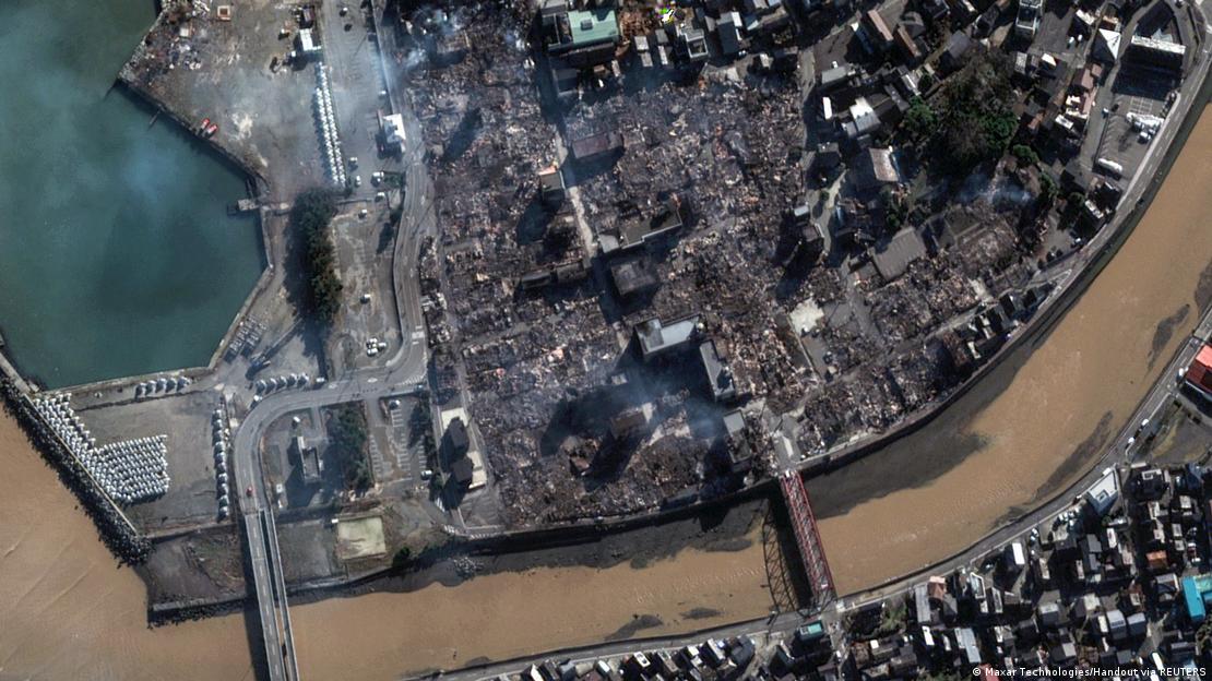 Japan Erdbeben Satellitenbilder | 