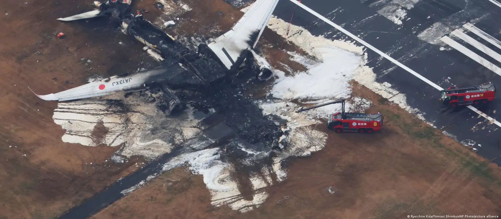 Japan launches probe into Tokyo runway plane crash – DW – 01/03/2024