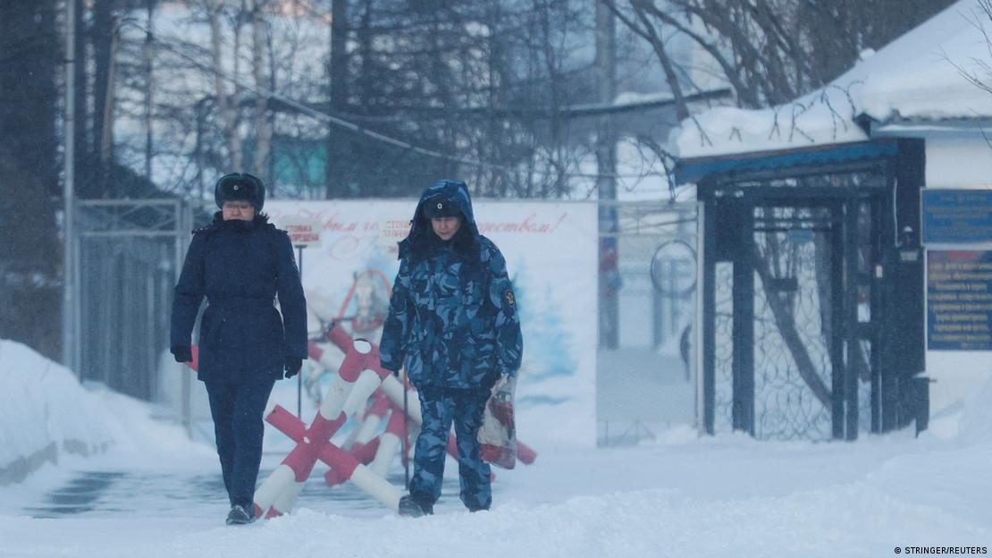 La cárcel IK-3, o "Lobo polar", en la localidad de Jarp, en la región ártica rusa. La cárcel IK-3, o "Lobo polar", en la localidad de Jarp, en la región ártica rusa.