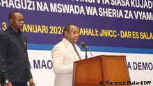 03/01/2024 Mosoud Othman Masoud: Zanzibar’s First Vice President Masoud Othman Masoud speaks at the opening ceremony of the political parties conference in Dar es Salaam, January 3, 2024.
Masoud Othman Masoud, mgeni rasmi kwa siku ya jana.