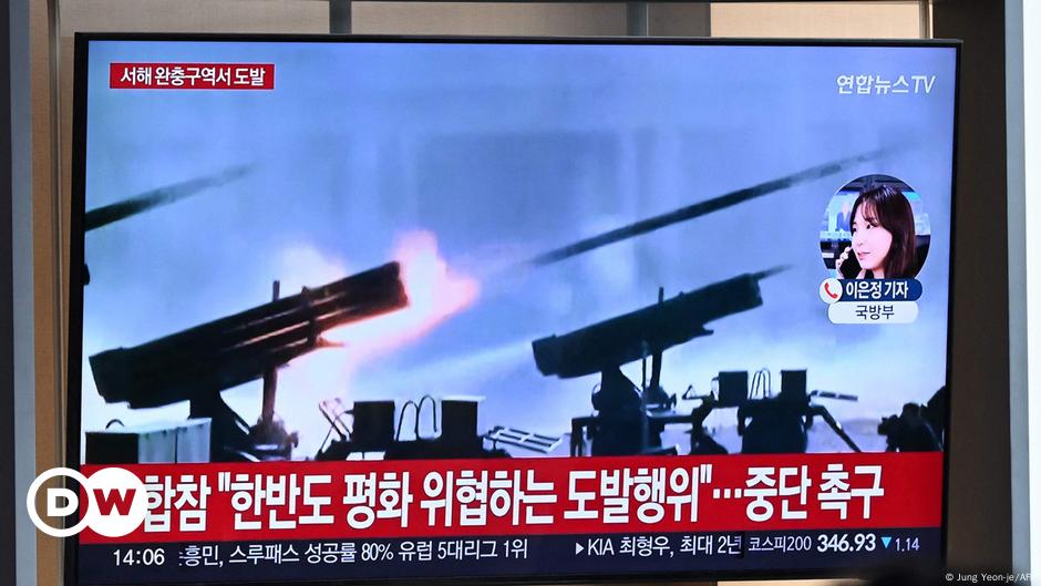 North Korea Fires 200 Artillery Shells Near Maritime Border – DW – 01 ...