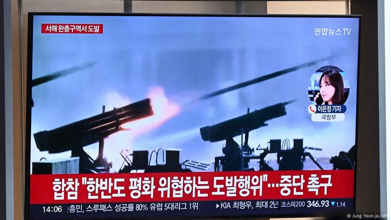 North Korea Fires 200 Artillery Shells Near Maritime Border – DW – 01 ...