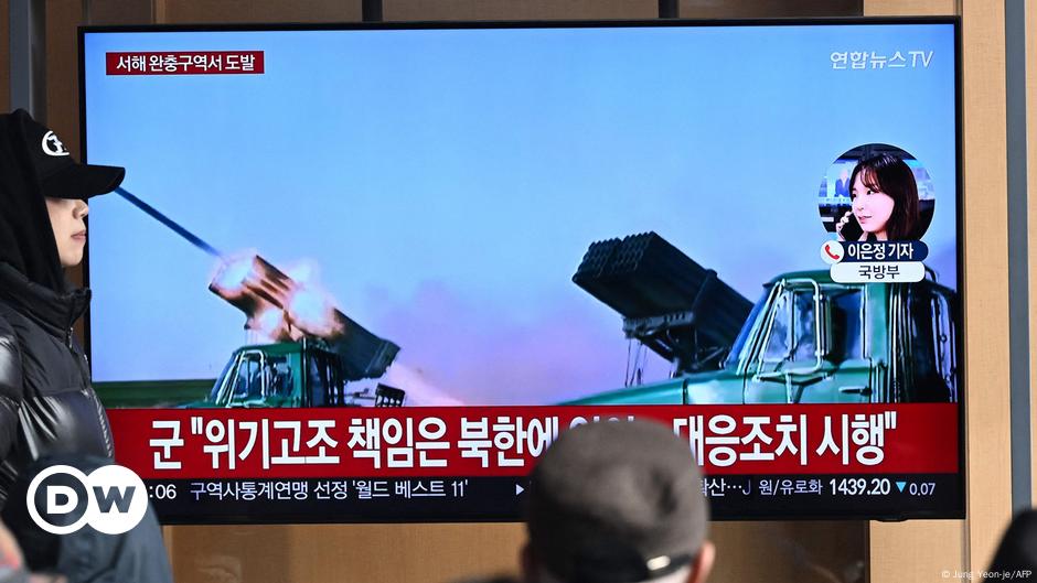 North Korea Fires Artillery Close To Border For Second Day – DW – 01/06 ...