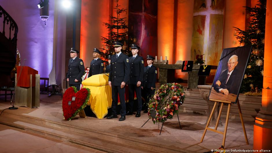 Abschied von Ex-Bundestagspräsident Wolfgang Schäuble