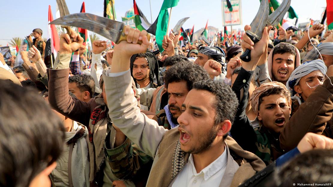 Marshim solidariteti per Gazen, Sanaa - 2024