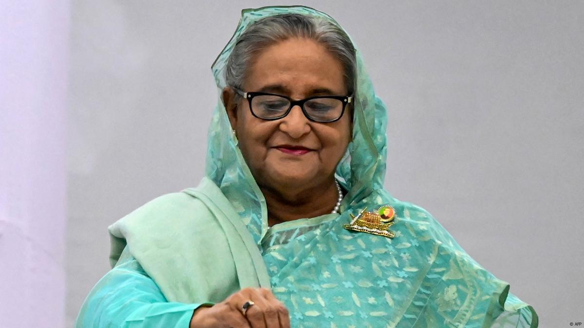 Regierungschefin Hasina gewinnt Wahl in Bangladesch DW 08.01.2024