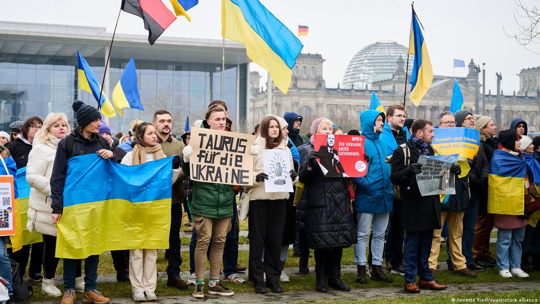 Διαδήλωση για την Ουκρανία στο Βερολίνο
