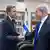 Antony Blinken cumprimenta Benjamin Netanyahu em Tel Aviv