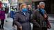 General public in Spain wears masks to protect themselves from flu and viruses like the coronavirus General public in Spain wears masks to protect themselves from flu and viruses like the coronavirus