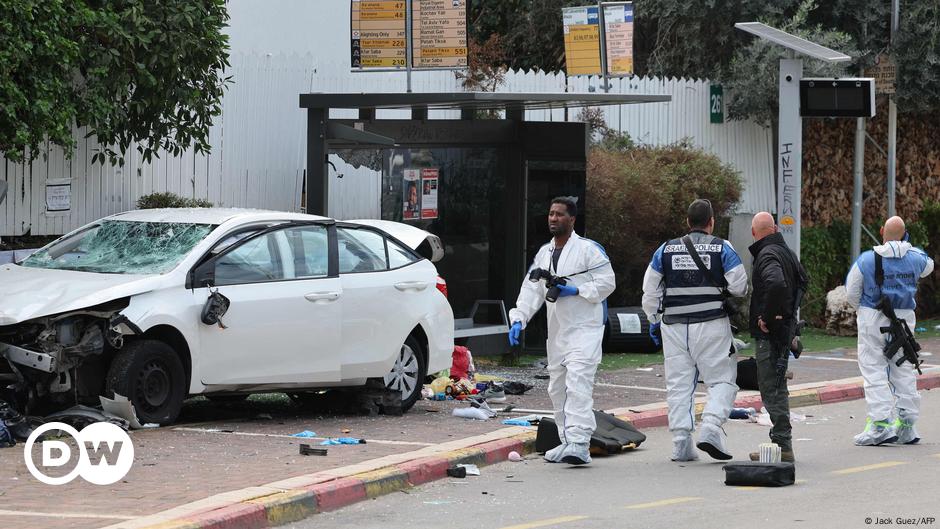 Atentado Deixa Um Morto E Feridos Em Subúrbio De Tel Aviv Dw 15012024 2131