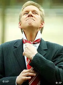 德国“2002领带先生”克尔纳。也许很快将出现领带小姐？