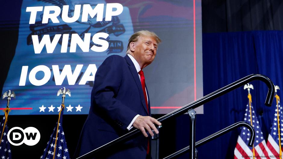 Iowa Caucus: Donald Trump Wins First Republican Contest – DW – 01/16/2024