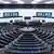 Blick in den Plenarsaal des Europäischen Parlaments in Straßburg.