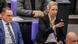 Im Bundestag sitzen die AfD-Parteichefs Tino Chrupalla und Alice Weidel nebeneinander. Im Bundestag sitzen die AfD-Parteichefs Tino Chrupalla und Alice Weidel nebeneinander.