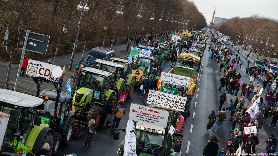 Διαδηλώσεις αγροτών, Γερμανία