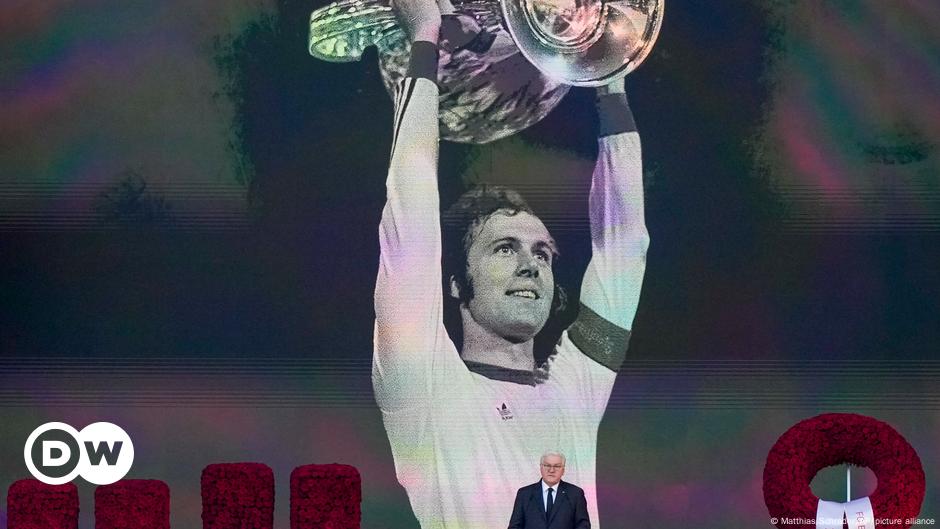 Abschied von Franz Beckenbauer: "Ein großer Deutscher"