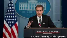 19.01.2024
NSC Coordinator for Strategic Communications John Kirby participates in the daily briefing at the White House in Washington, DC, Friday, January 19, 2024. PUBLICATIONxINxGERxSUIxAUTxHUNxONLY WAX20240119205 ChrisxKleponis