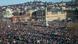 A square in Stuttgart full of people protesting against far-right extremism