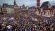 People gather as they protest against the AfD party and right-wing extremism in Frankfurt People gather as they protest against the AfD party and right-wing extremism in Frankfurt