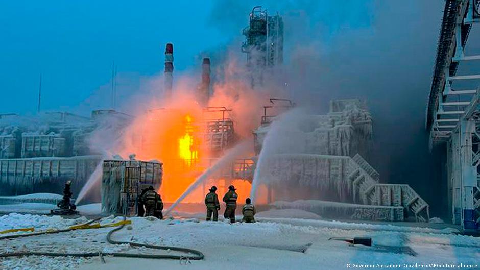 Уражено газопереробний комплекс у порту "Усть-Луга" - джерело в СБУ