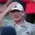 Nick Dunlap reacts after winning the American Express golf tournament, Sunday, Jan. 21, 2024, in La Quinta, California.