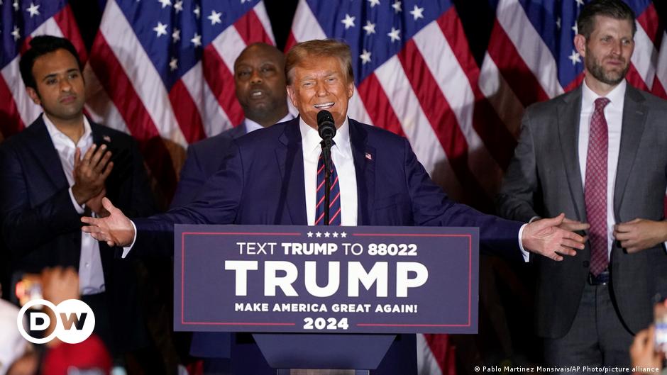Donald Trump Wins New Hampshire Primary – DW – January 24, 2024